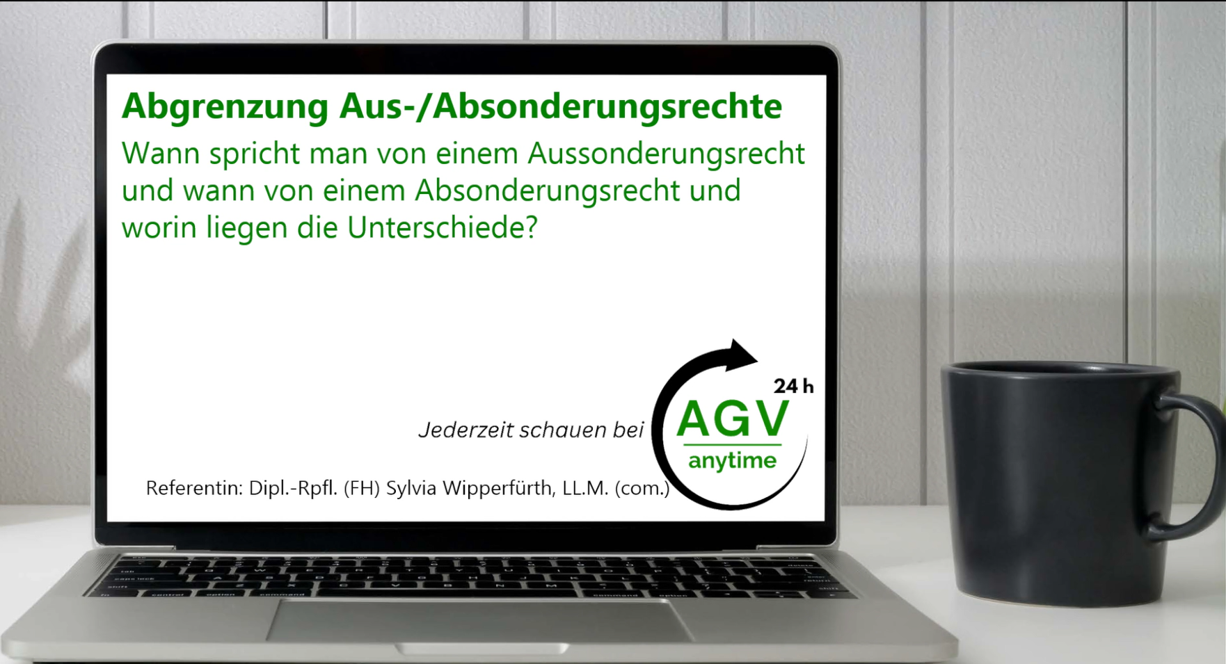 Abgrenzung Aus-/Absonderungsrechte