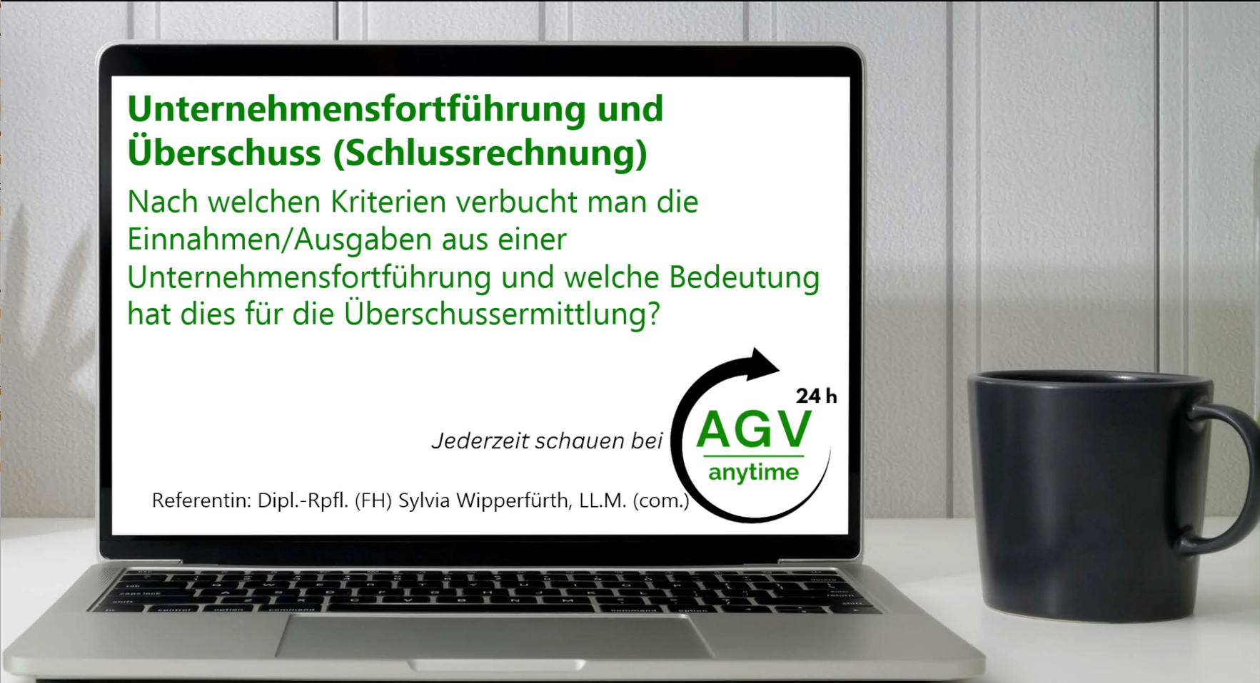 Unternehmensfortf&uuml;hrung und &Uuml;berschuss (Schlussrechnung)