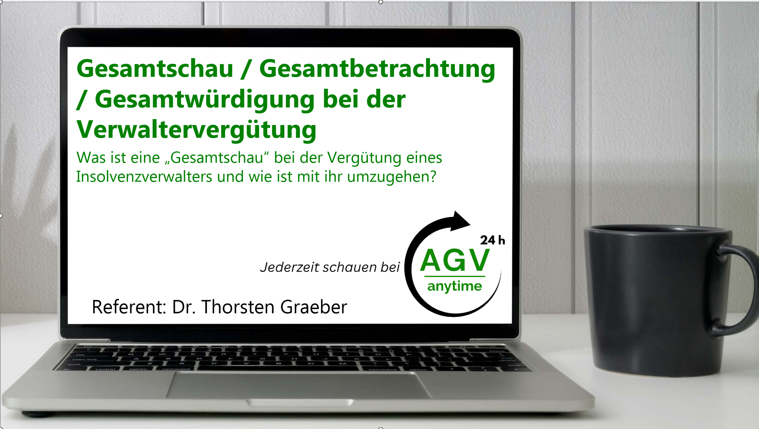 Gesamtschau - Gesamtbetrachtung - Gesamtw&uuml;rdigung bei der Verwalterverg&uuml;tung