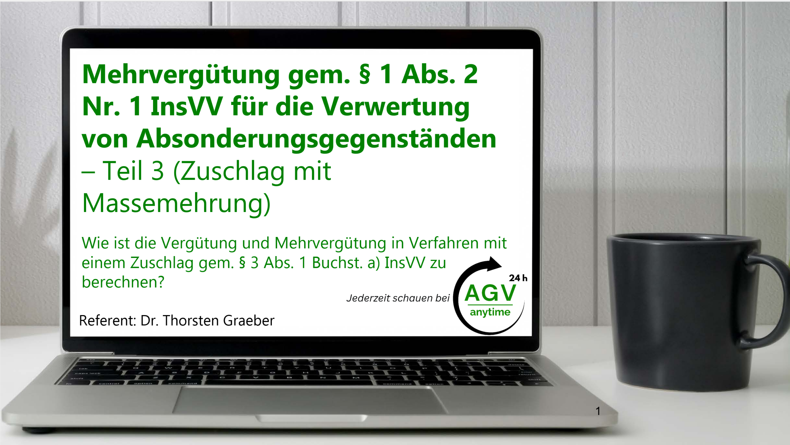 Mehrverg&uuml;tung gem. &sect; 1 Abs. 2 Nr. 1 InsVV f&uuml;r die Verwertung von Absonderungsgegenst&auml;nden Teil 3 (Zuschlag mit Massemehrung)
